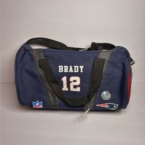 NEW New England Patriots Tom Brady Jersey 12” Small MINI Handbag Purse NFL